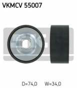 SKF VKMCV55007 Натяжной ролик поликлиновой ремень