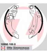 ZIMMERMANN - 109901008 - Колодки тормозные барабанные