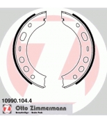 ZIMMERMANN - 109901044 - Комплект тормозных колодок  стояночная тормозная система