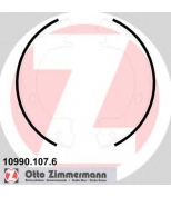 ZIMMERMANN - 109901076 - Колодки тормозные