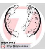 ZIMMERMANN - 109901498 - Колодки тормозные барабанные Citroen,Peugeot, Suzuki, Toyota, Opel