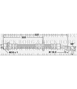 BORG & BECK - BBH6853 - 