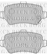 BORG & BECK - BBP1777 - Колодки тормозные (BBP1777)