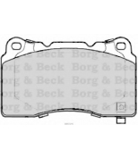 BORG & BECK - BBP2290 - Колодки тормозные (BBP2290)