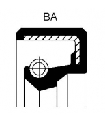 CORTECO - 12010995B - Сальник коленвала передний