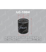 LYNX - LC1004 - Фильтр масляный SKODA Fabia 1.4 98-07/Octavia 1.4 99 , VW Lupo 1.0 98-05