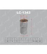 LYNX - LC1343 - Фильтр масляный HYUNDAI Santa Fe 2.2D 05