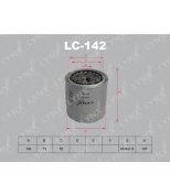 LYNX - LC142 - Фильтр масляный TOYOTA Avensis 2.0D 97 /Corolla 2.0D 97 /Previa 2.0D 01 /Rav 4 2.0D 01 /Starlet 1.5D 89-96/Picnic 2.2D 97-01