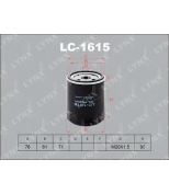 LYNX - LC1615 - Фильтр масляный FORD C-Max 1.8D 07  / Focus II 1.8D 04  / Galaxy 1.8D 06  / Mondeo 1.8D 07  / S-Max 1.8D 06