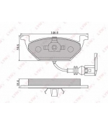 LYNX - BD1202 - Колодки тормозные передние AUDI A2 00 /A3  03, SEAT Leon/Toledo, SKODA Fabia 99 /Octavia 96 , VW Bora 98 /Caddy/Golf IV-V/Jetta V/New Beetle 98 /Polo 01