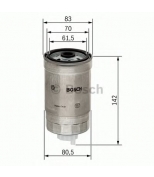 BOSCH - 1457434510 - Сменный топливный фильтр 1457434510