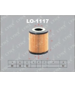 LYNX - LO1117 - Фильтр масляный BMW 3 (E46) 3.0D 99-05 / 5(E39) 2.5D-3.0D 98-03 / 7(E38) 3.0D 98-01 / X5(E53) 3.0D 01 , LANDROVER Range Rover 3.0D 02 , OPEL Omega B 2.5D 01-03