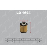 LYNX - LO1604 - Фильтр масляный VOLVO S40 1.6-2.0T 95-03/S60 2.0T-2.5T 00 /S70 2.0T-2.5 97-00/C70 2.0T-2.5 98-05/S80 2.0-3.0T 98-06/XC90 2.5T-4.4 02