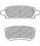DELPHI - LP1852 - Тормозные колодки LP1852