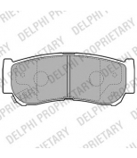DELPHI - LP2049 - Тормозные колодки LP2049
