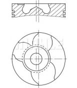 KNECHT/MAHLE - 1511000 - Поршень двигателя: LT28-46 2.8TDI 97-06 AGK/ATA/AUH/BCQ