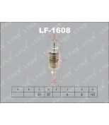 LYNX - LF1608 - Фильтр топливный FORD Focus I 1.4-2.0 98-04 / II 2.0 04  / C-MAX 2.0 04-07, MAZDA 3(BK) 1.4-2.3T 03-09, VOLVO C30 1.6-2.5T 06  / C70 2.4-2.5T 06  / S40 1.6-2.5T 04