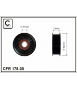 CAFFARO 17800 Ролик п/клин. ремня FO Focus II, C-Max 1.8TDCi 04-