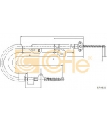COFLE - 170111 - Трос ручника зад.лев. для бараб.торм.мех. Nissan Almera N15