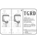 MALO - 1752RDSI - Сальник коленвала