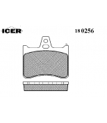ICER - 180256 - 180256000944001 Тормозные колодки дисковые