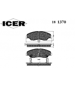 ICER - 181370 - Комплект тормозных колодок, диско