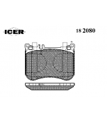 ICER - 182080 - Колодки тормозные