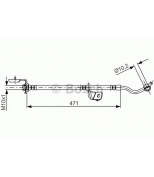 BOSCH - 1987481716 - ТОРМОЗНОЙ ШЛАНГ ПЕРЕДНИЙ ПРАВЫЙ