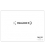 CORTECO - 19020130 - Шланг тормозной FIAT: IDEA 1.2 16V/1.3 D Multijet/