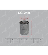 LYNX - LC219 - Фильтр масляный NISSAN Cedric 2.5-3.0 97-99/2.5D-3.0TD 99-04/Terrano 3.3 95-00