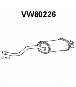 VENEPORTE - VW80226 - Глушитель выхлопных газов конечный