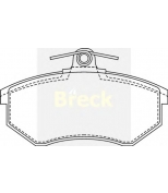 BRECK-LUMAG - 206690070100 - Колодки тормозные дисковые