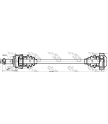 GSP - 205007 - Приводной вал abs Bmw 3 E36 90-99