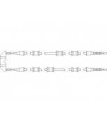 HANS PRIES/TOPRAN - 205503 - Трос ручного тормоза opel vectra b 2960мм 95-03 (A1)