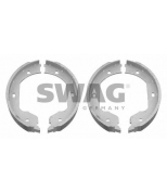 SWAG - 20923851 - Комплект тормозных колодок, стояночная тормозная система