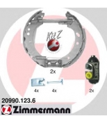 ZIMMERMANN - 209901236 - Комплект тормозных колодок
