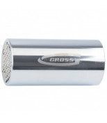 GROSS 13190 Головка торцевая многоразмерная 11-32 мм, под квадрат 1/2, CrV, хромированная. GROSS