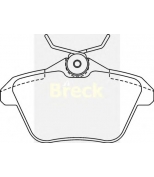 BRECK-LUMAG - 216060070200 - Колодки тормозные дисковые задние