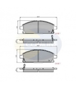 COMLINE - CBP3591 - Колодки дисковые