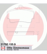 ZIMMERMANN - 217921559 - Тормозные колодки