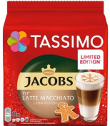 MPED 71525547 Кофе в капсулах Tassimo Jacobs Latte Macchiato Lebkuchen, 8 порций