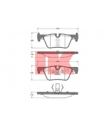 NK - 221555 - комплект колодок для дисковых тормозов
