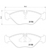 MINTEX - MDB1460 - Колодки торм.пер. Saab 9000 2.0-16CD, 2.3-16CD