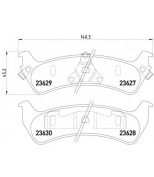 TEXTAR - 2362701 - Колодки торм.зад. Ford Explorer 4.0/4.9 10/99->