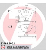 ZIMMERMANN - 237632001 - Комплект тормозных колодок, диско