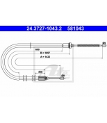 ATE - 24372710432 - Трос стояночный