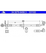 ATE - 24527004503 - Шланг торм hon cr-v iii 2.0-2.4/2.2ctdi 07- зад l/r (l=450mm)