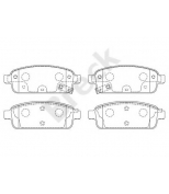 BRECK-LUMAG - 250960070420 - Дисковые тормозные колодки  комплект
