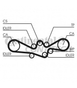 CONTITECH - CT1050K1 - Комплект ремня ГРМ CT1050K1 Contitech