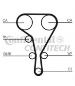 CONTITECH - CT1127 - [131x270H] Ремень ГРМ
